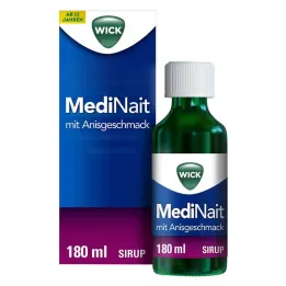 WICK MediNait με σιρόπι γεύσης γλυκάνισου, 180 ml