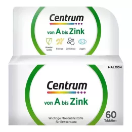 CENTRUM Ταμπλέτες A-Zinc, 60 τεμ