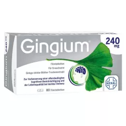GINGIUM 240 mg επικαλυμμένα με λεπτό υμένιο δισκία, 80 τεμ