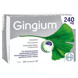 GINGIUM 240 mg επικαλυμμένα με λεπτό υμένιο δισκία, 120 τεμ