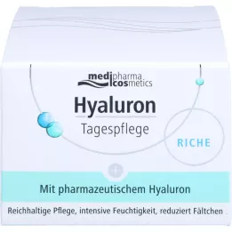 HYALURON TAGESPFLEGE πλούσια κρέμα σε βάζο, 50 ml