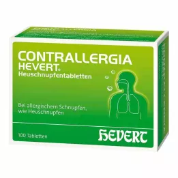 CONTRALLERGIA Δισκία αλλεργικού πυρετού Hevert, 100 τεμ
