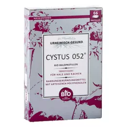 CYSTUS 052 Βιολογικές παστίλιες λαιμού, 66 τεμ