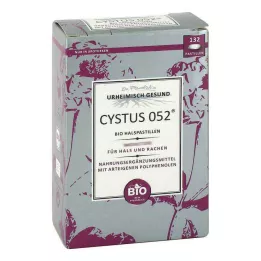 CYSTUS 052 Βιολογικές παστίλιες λαιμού, 132 τεμάχια
