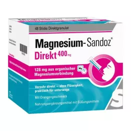 MAGNESIUM SANDOZ Στικ Direkt 400 mg, 48 τεμ