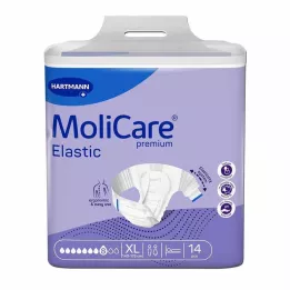 MOLICARE Premium Elastic Σλιπ 8 σταγόνες μέγεθος XL, 14 τεμ
