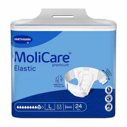 MOLICARE Premium Ελαστικό Σλιπ 9 σταγόνες μέγεθος L, 24 τεμ