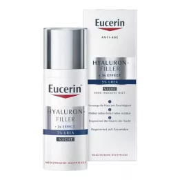 EUCERIN Anti-Age Hyaluron-Filler UREA Κρέμα νύχτας, 50 ml