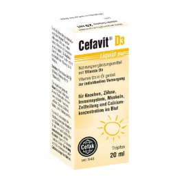 CEFAVIT D3 Υγρές purpur σταγόνες για στοματική χρήση, 20 ml