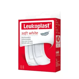 LEUKOPLAST απαλό λευκό Str.19x72mm 12St/38x72mm 8St, 20 St