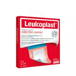 LEUKOPLAST Leukomed Sorbact στείρο 8x10 cm, 3 τεμ