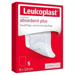 LEUKOPLAST Leukomed στείρος επίδεσμος τραυμάτων 8x10 cm, 5 τεμ