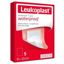LEUKOPLAST Leukomed T Plus αποστειρωμένο 8x10 cm, 5 τεμ