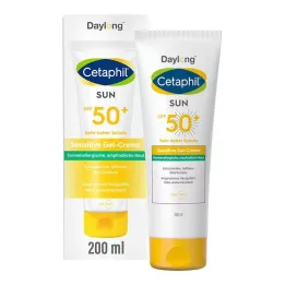 CETAPHIL Sun Daylong SPF 50+ ευαίσθητο τζελ, 200 ml