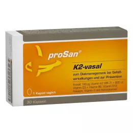 PROSAN Μαλακές κάψουλες K2-vasal, 30 τεμ