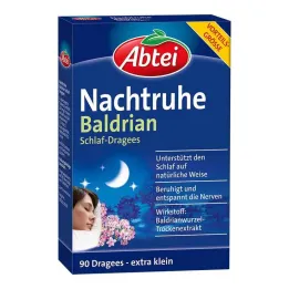 Σακχαρόπηκτα Abbey Night Rest Valerian Sleep, 90 δισκία