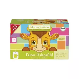 H&amp;S Organic Baby and Children Tea Fine Throat Feeling Color, 20X1,5 g