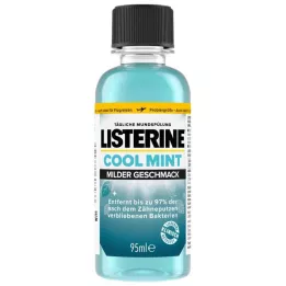 LISTERINE Στοματικό διάλυμα Cool Mint ήπιας γεύσης, 95 ml