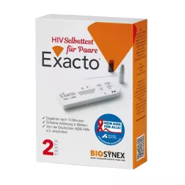 EXACTO HIV Αυτοέλεγχος για ζευγάρια, 1 τεμ