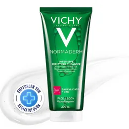 Τζελ εντατικού καθαρισμού Vichy Normaderm / R, 200 ml
