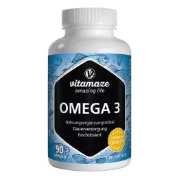 OMEGA-3 1000 mg EPA 400/DHA 300 κάψουλες υψηλής δόσης, 90 τεμ