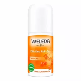 WELEDA Sea Buckthorn 24h Deodorant Roll-on, 50 ml