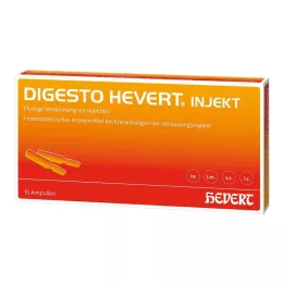 DIGESTO Αμπούλες Hevert injekt, 10X2 ml