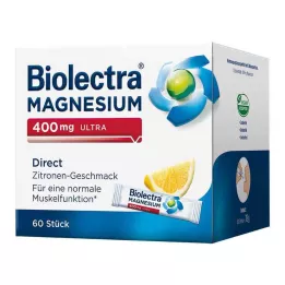 BIOLECTRA Magnesium 400 mg ultra Direct Lemon, 60 τεμ
