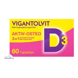 VIGANTOLVIT Βιταμίνη D3 K2 Επικαλυμμένα με λεπτό υμένιο δισκία ασβεστίου, 60 τεμ