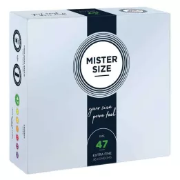MISTER Μέγεθος 47 προφυλακτικά, 36 τεμάχια