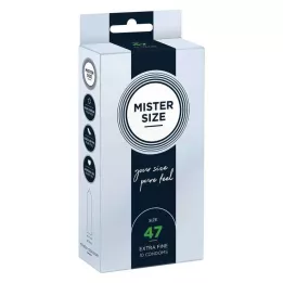 MISTER Μέγεθος 47 προφυλακτικά, 10 τεμάχια