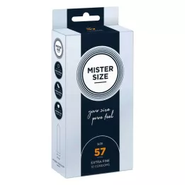 MISTER Μέγεθος 57 προφυλακτικά, 10 τεμάχια