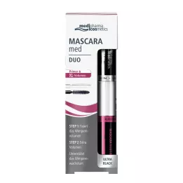MASCARA med Duo Primer &amp; XL Όγκος, 10 ml