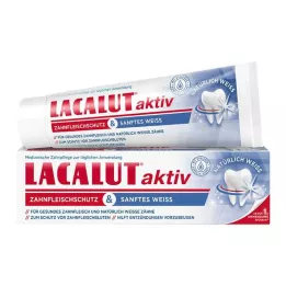 LACALUT ενεργή προστασία των ούλων & απαλή λευκή οδοντόκρεμα, 75 ml