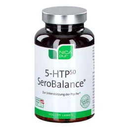 Nicapur 5-htp 50 κάψουλες Serobalance (120 τεμάχια)
