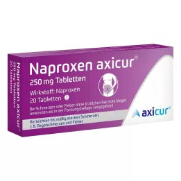 NAPROXEN axicur δισκία 250 mg, 20 τεμ