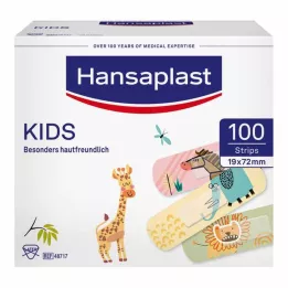HANSAPLAST Kids Plaster Strips Universal, 100 τεμ