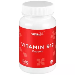 VITAMIN B12 VEGAN Κάψουλες 1000 µg Methylcobalamin, 60 τεμ