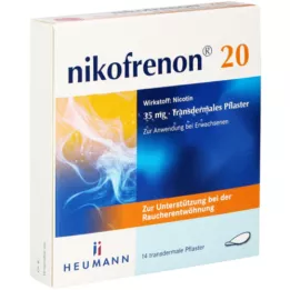 NIKOFRENON 20 διαδερμικά επιθέματα Heumann, 14 τεμ