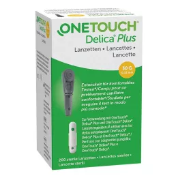 ONE TOUCH Νυστέρια βελόνας Delica Plus, 200 τμχ