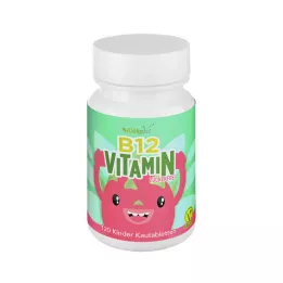 VITAMIN B12 KINDER Μασώμενα δισκία vegan, 120 τεμ