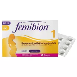 FEMIBION 1 επιθυμία για παιδιά+πρώιμη εγκυμοσύνη χωρίς δισκία ιωδίου, 60 τεμ