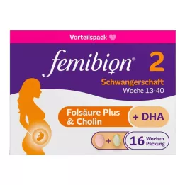 FEMIBION 2 Συσκευασία Συνδυασμού Εγκυμοσύνης, 2X112 τεμ