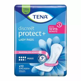 TENA LADY Διακριτικοί πάτοι maxi, 12 τεμαχίων