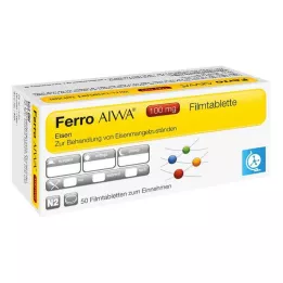 FERRO AIWA 100 mg επικαλυμμένα με λεπτό υμένιο δισκία, 50 τεμ