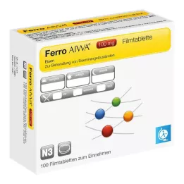 FERRO AIWA 100 mg επικαλυμμένα με λεπτό υμένιο δισκία, 100 τεμ