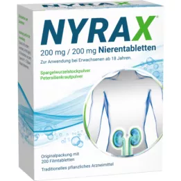 NYRAX Δισκία νεφρών 200 mg/200 mg, 200 τεμ