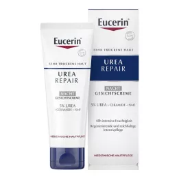 EUCERIN UreaRepair Κρέμα Προσώπου 5% Νύχτας, 50 ml