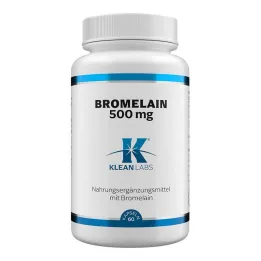 Bromelain 500 mg κάψουλες, 60 τεμ