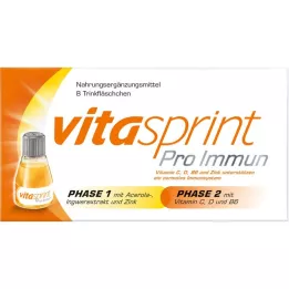 VITASPRINT Μπουκάλια πόσιμου Pro Immun, 8 τεμ